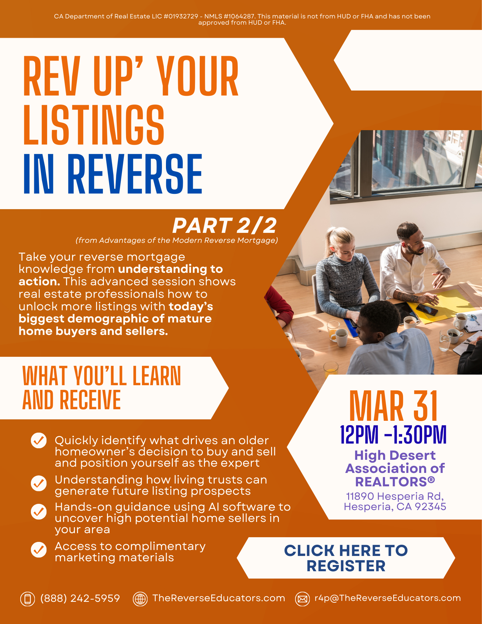 Rev Up Your Listings in Reverse 2026